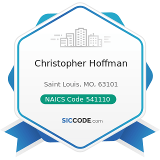 Christopher Hoffman - NAICS Code 541110 - Offices of Lawyers