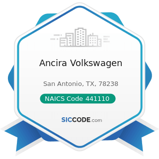 Ancira Volkswagen - NAICS Code 441110 - New Car Dealers