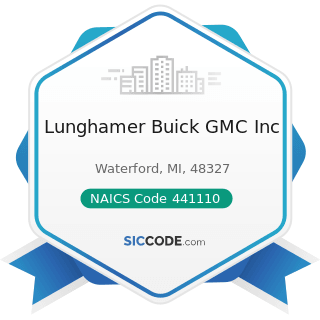 Lunghamer Buick GMC Inc - NAICS Code 441110 - New Car Dealers