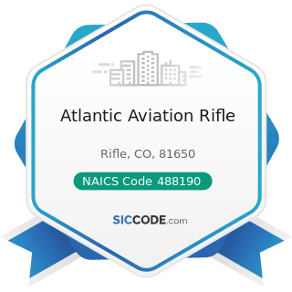 Atlantic Aviation Rifle - NAICS Code 488190 - Other Support Activities for Air Transportation