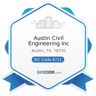 Austin Civil Engineering Inc - SIC Code 8711 - Engineering Services