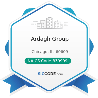 Ardagh Group - NAICS Code 339999 - All Other Miscellaneous Manufacturing