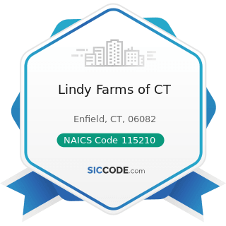 Lindy Farms of CT - NAICS Code 115210 - Support Activities for Animal Production