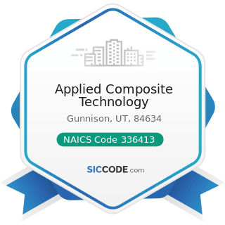Applied Composite Technology - NAICS Code 336413 - Other Aircraft Parts and Auxiliary Equipment...