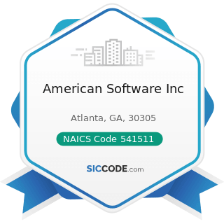 American Software Inc - NAICS Code 541511 - Custom Computer Programming Services