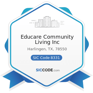 Educare Community Living Inc - SIC Code 8331 - Job Training and Vocational Rehabilitation...