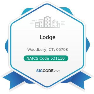Lodge - NAICS Code 531110 - Lessors of Residential Buildings and Dwellings